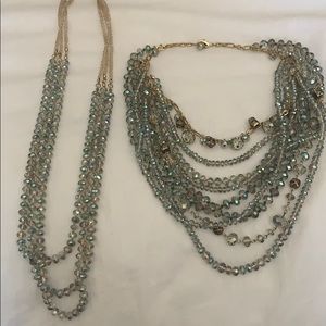 GLASS BEAD MULTI NECKLACES